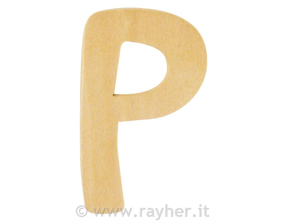 Lettera-legno FSC Mix Credit, 6cm oP