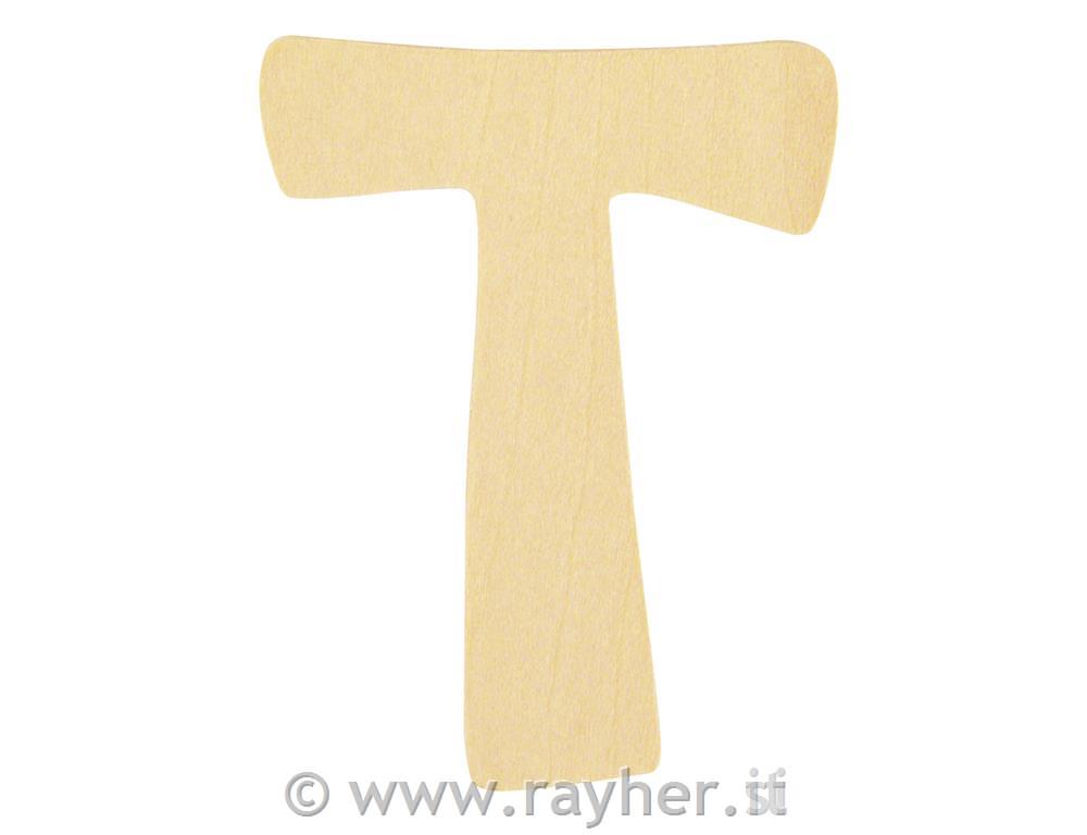 Wooden letter FSC Mix Credit, 6cm o, T