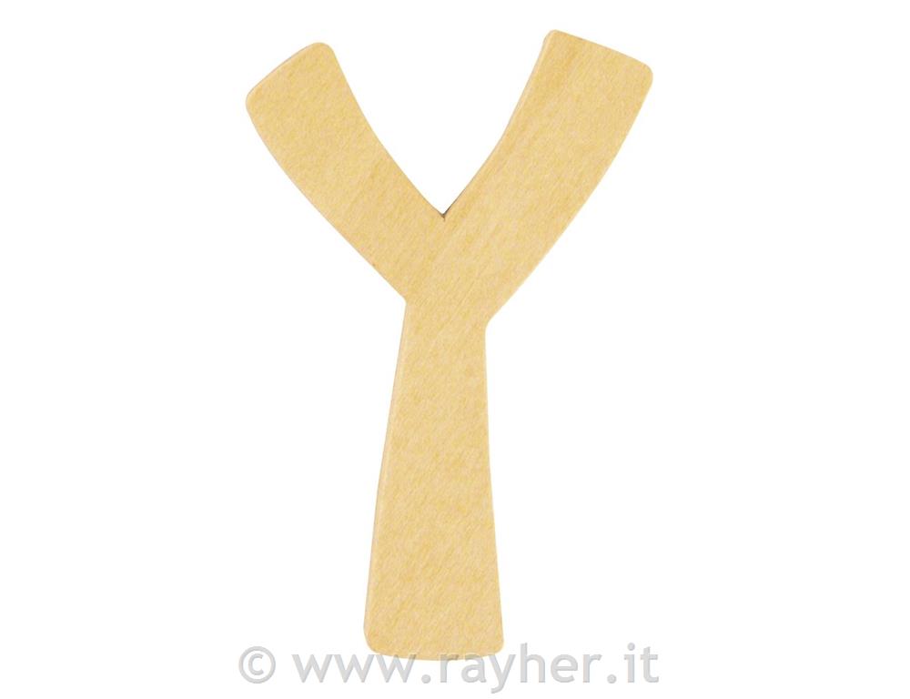 Lettera-legno FSC Mix Credit, 6cm oY