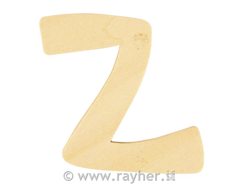 Lettera-legno FSC Mix Credit, 6cm oZ