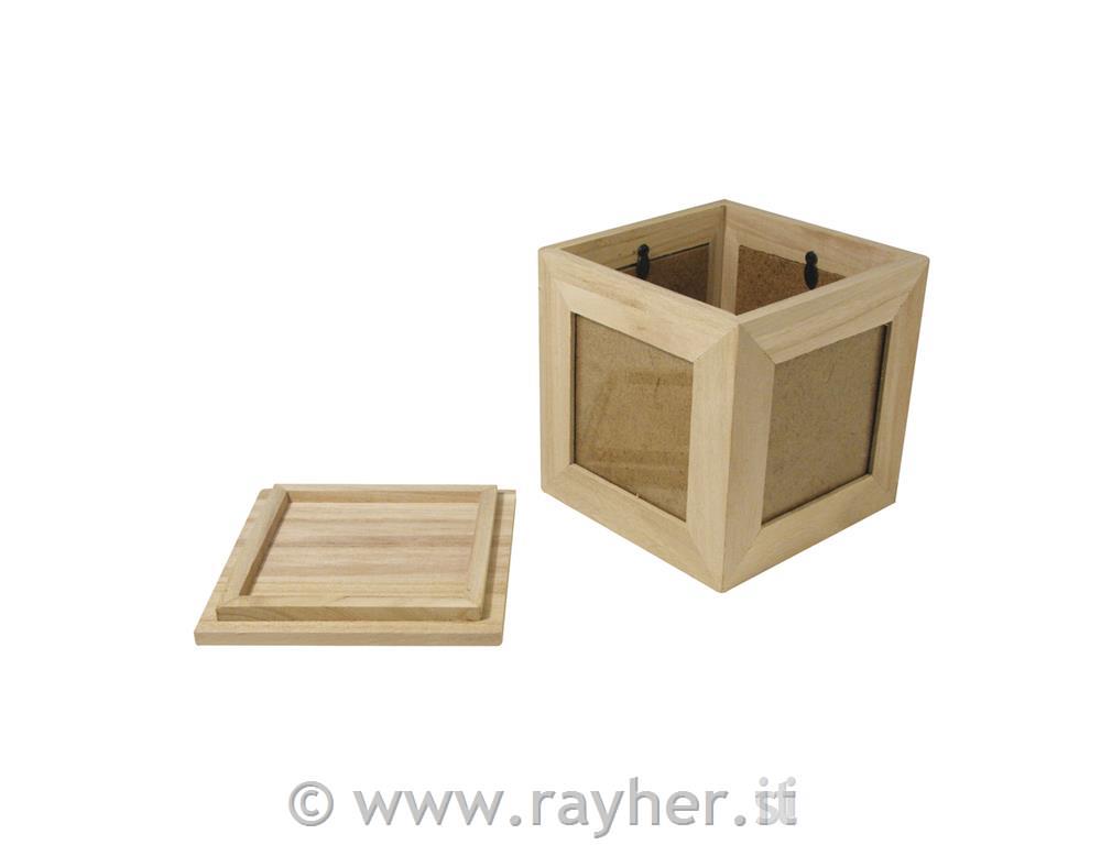 cubo foto-legno12x12x12,9cm