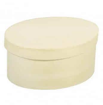 Scatolina balsa ovale FSC Mix C.7x10x5cm