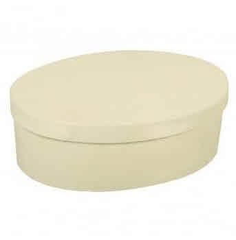 Scatolina balsa ovale FSC Mix C.9x12x5cm