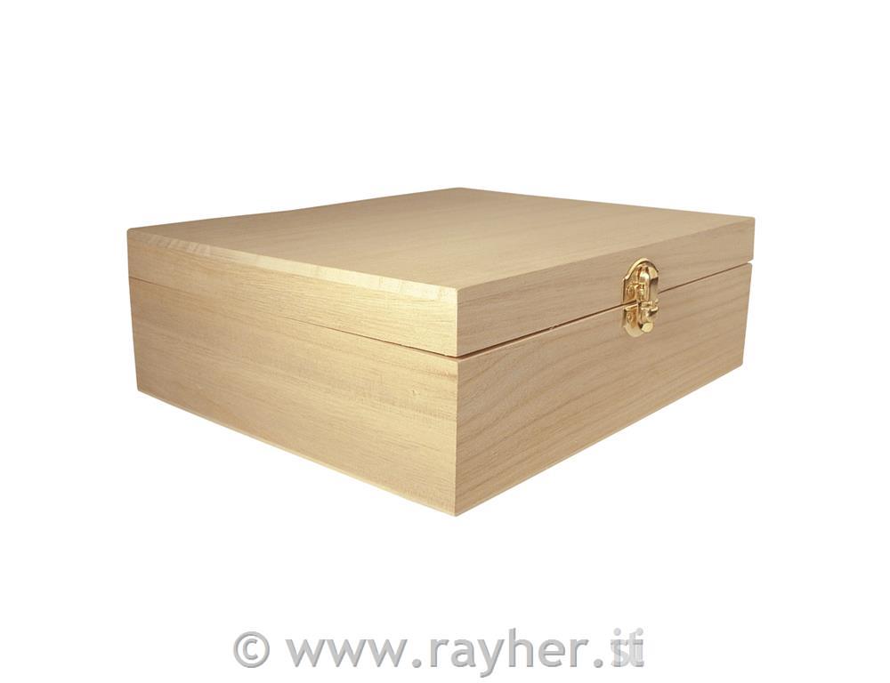 Box te-legno, 6 divisori, FSC MixCredit5x18x7cm