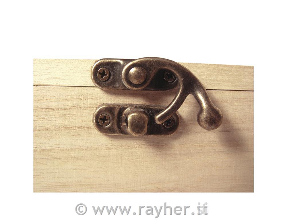 Lesena škatla za čaj, 12 predalov, 28.5x23.5x7cm