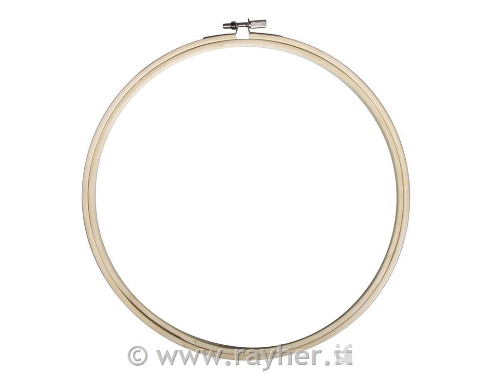 Telaio da ricamo legno, 23cmoaltezza anello: 8mm