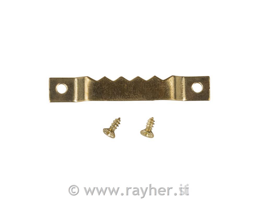 Cornice legno casa FSC Mix Credit24x16x8cm, con gancio