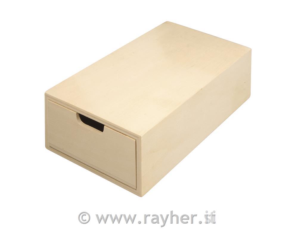 Lesena škatla, 20x10x5cm