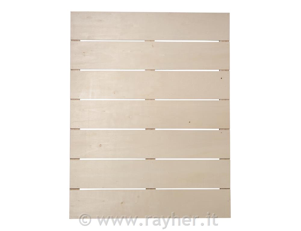 Cornice legno, FSC Mix Credit40x50,2x0,7cm, prof. 1,1cm + 2 ganci