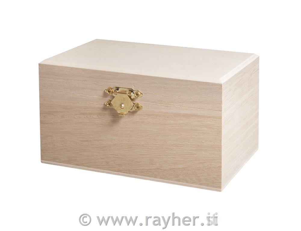Scrignetto di legno, FSC Mix Credit13,8x8x7,5cm