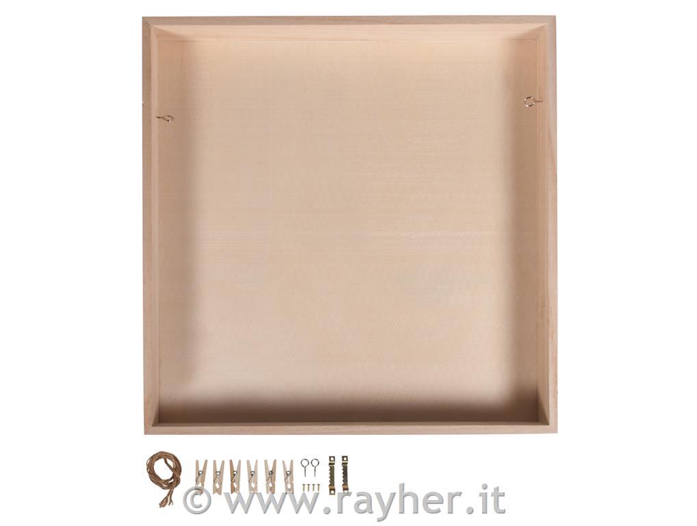 Cornice legno c.fondo, FSC Mix Credit