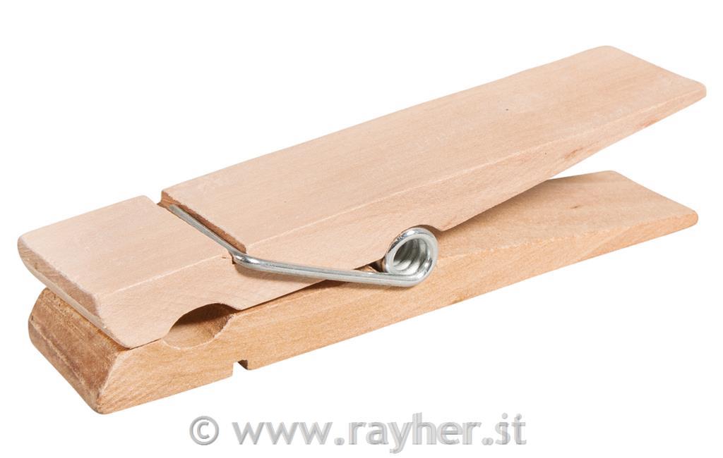 Lesena ščipalka XL, 15x3.5cm