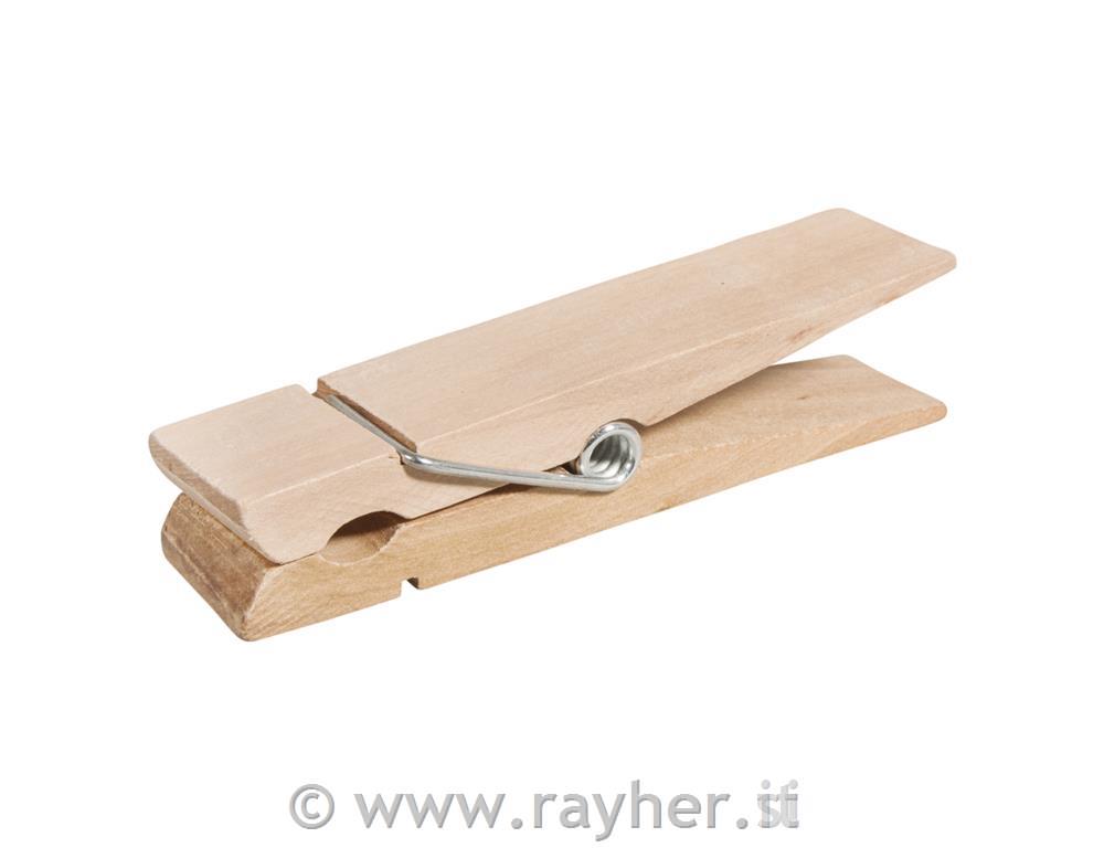 Lesena ščipalka XL, 15x3.5cm