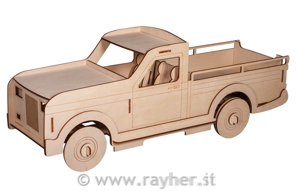 Kit legno 3D camion grande