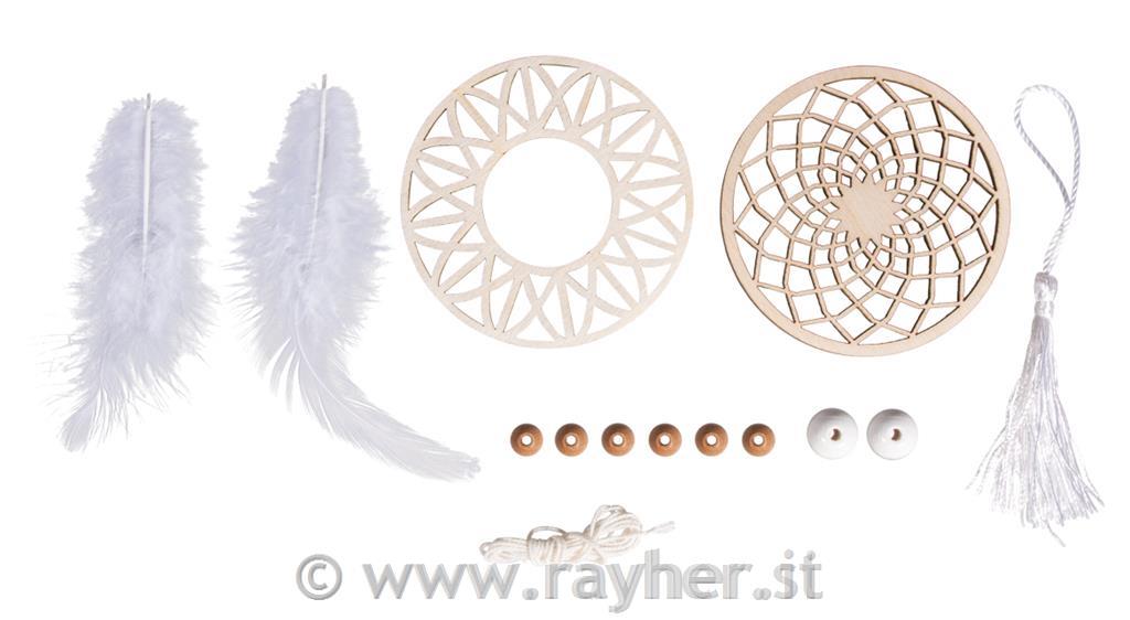 CK Dreamcatcher "Dream", FSC100%, 7cm o,26cm, tab-bag 2pcs