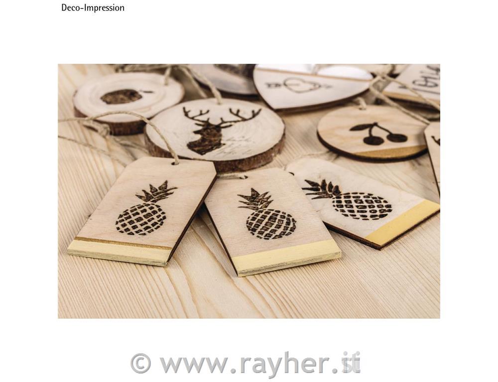 Wood hanger Tag, FSC100%, natural