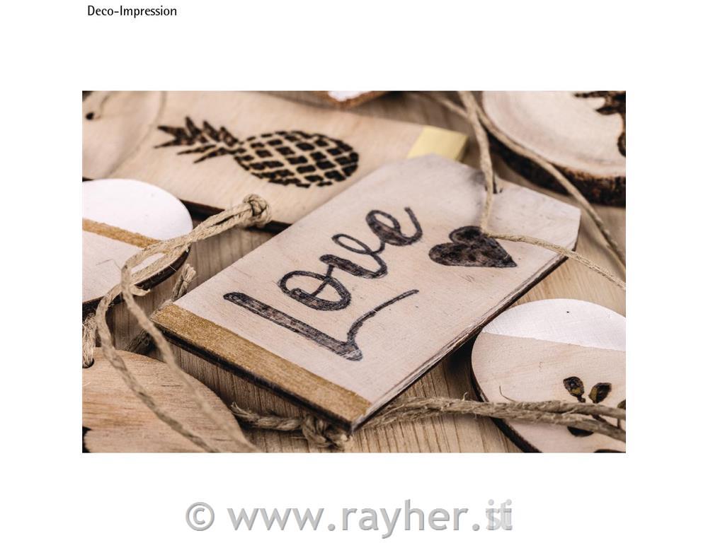 Wood hanger Tag, FSC100%, natural