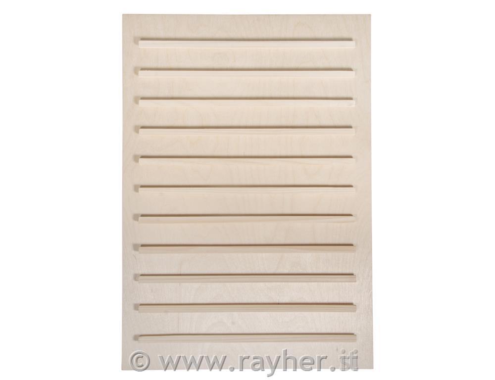 Lesena plošča ABCeda&ŠTvilke, 30x42cm, 96 kosov