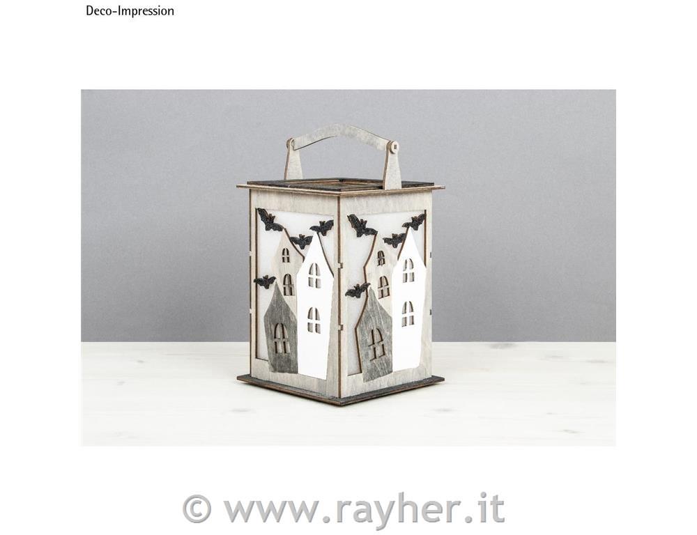 Sestavljanka lanterna netopir 15 delna 15,3x15,3x26,5 cm