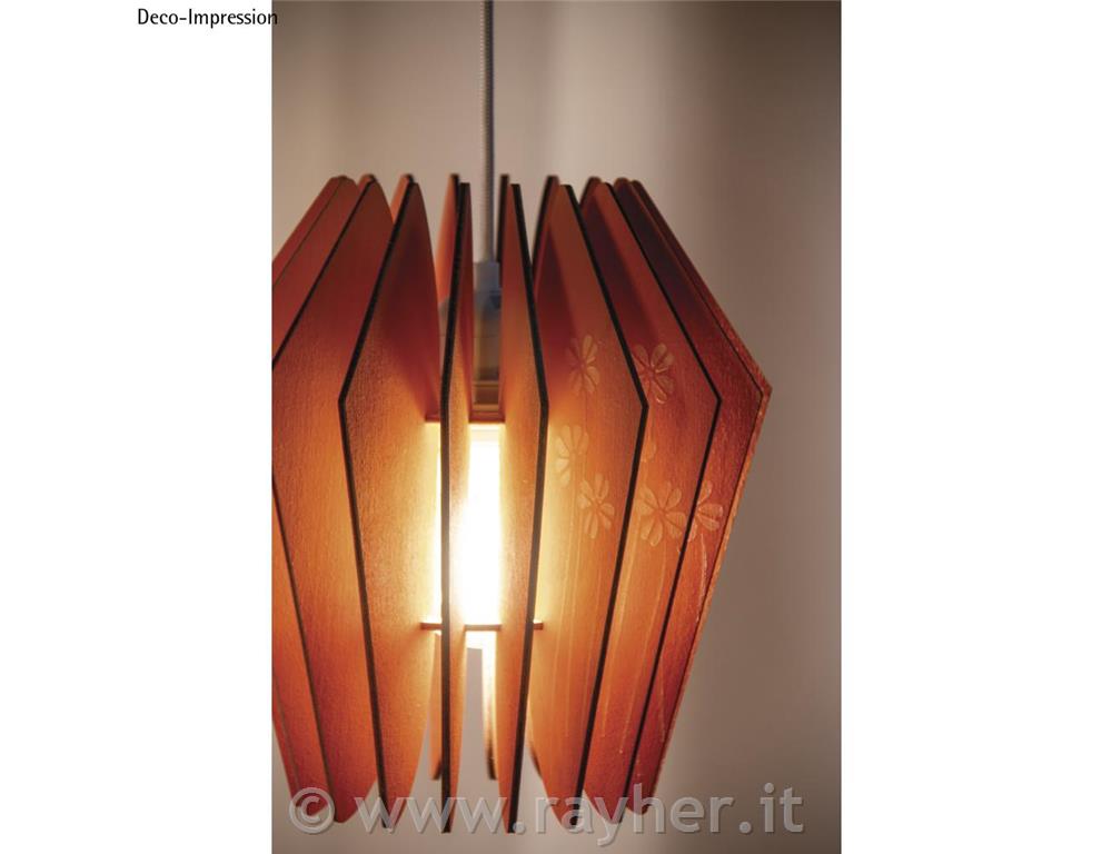 Wood lamella lamp Copenhagen,FSCMixCred22x22x23.5cm, 20-part, box 1Setnatural