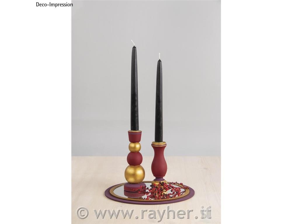 Leseni krogi in obroči z obešankama 14,9 -24,7 cm 8 delni se