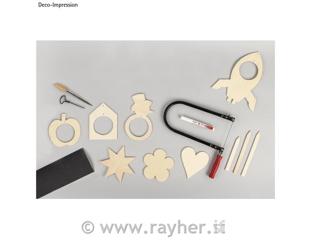 Plywood boards w.templates- Garden decornatural