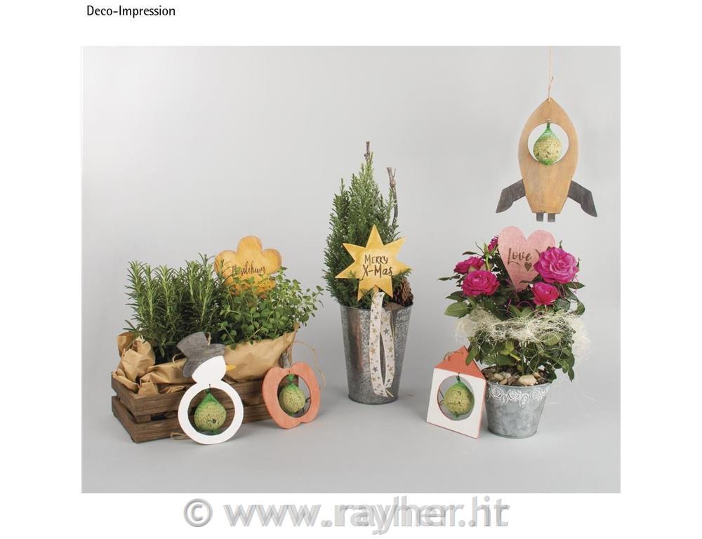 Plywood boards w.templates- Garden decornatural