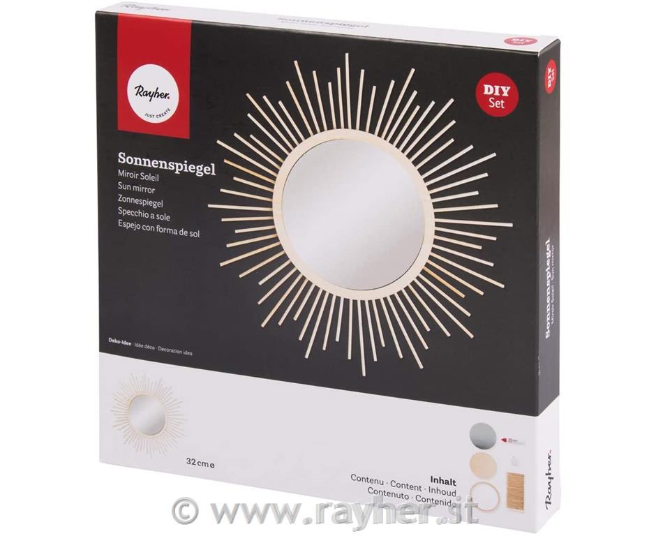 CK: Sun mirror, small, 32cm omirror o 15cm, box 1 set