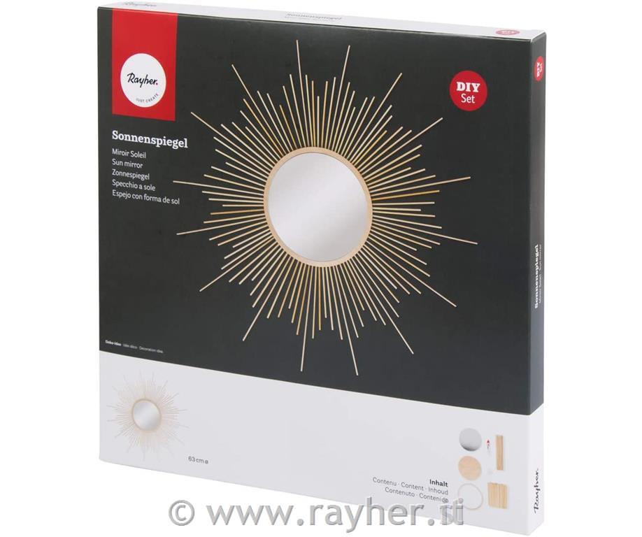 CK: Sun mirror, big, 63cm omirror o 20 cm, box 1 set