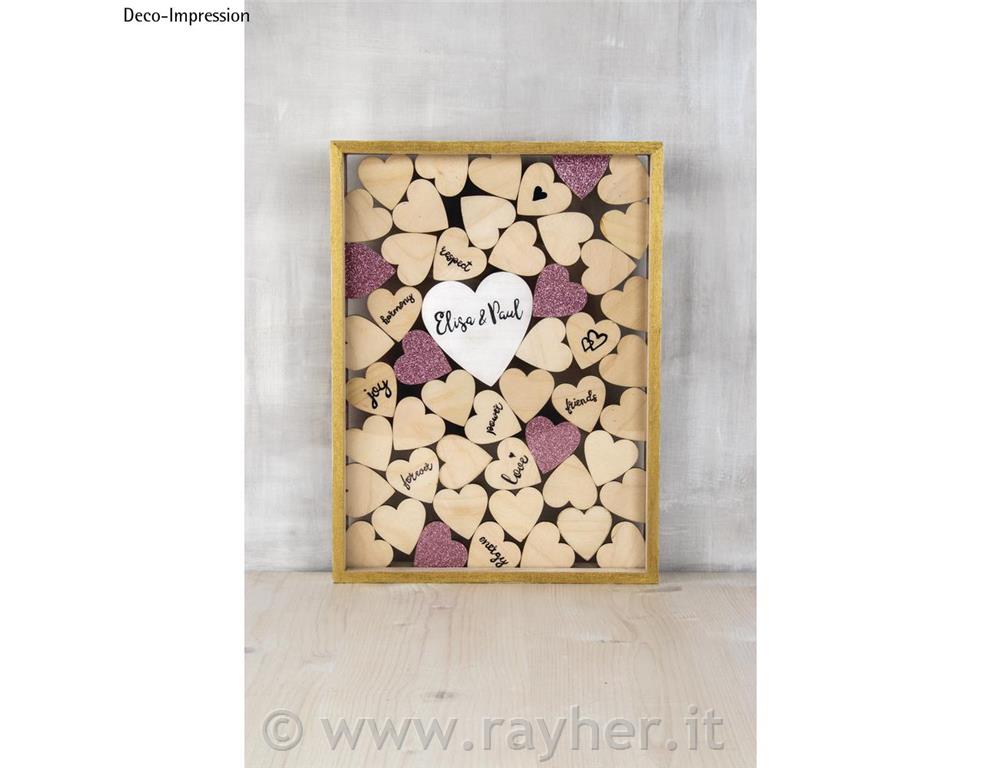 Lesen okvir z akrilnim steklom, 35x26x4cm