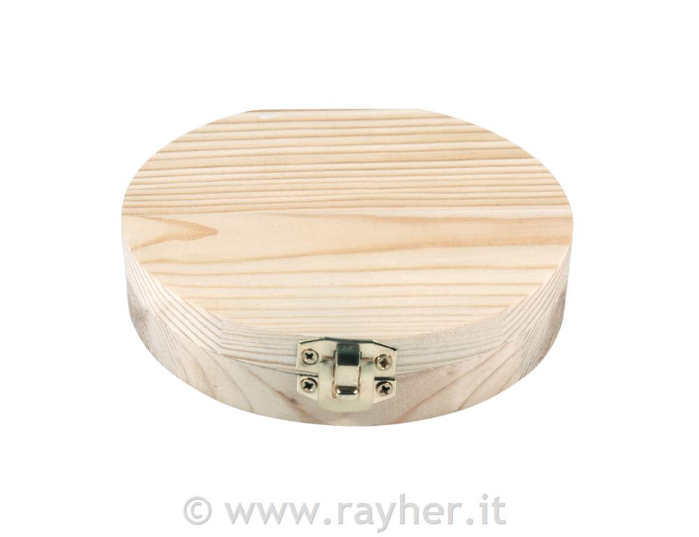 Lesena škatla za prve zobke, 12x2.7cm