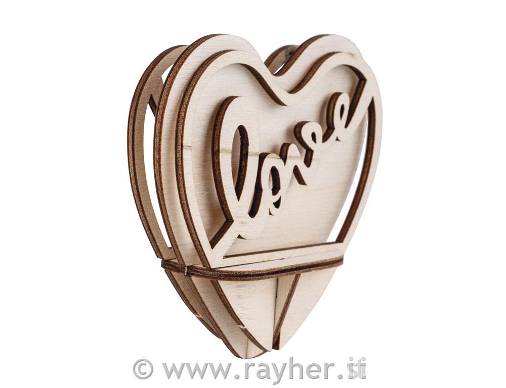 Lesen 3D izrez za 10cm jajce "Love" ,5-delni