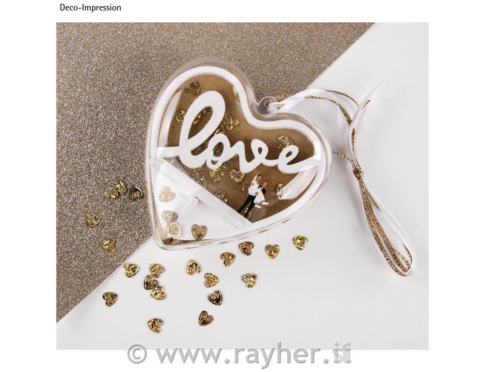 Lesen 3D izrez za 10cm jajce "Love" ,5-delni