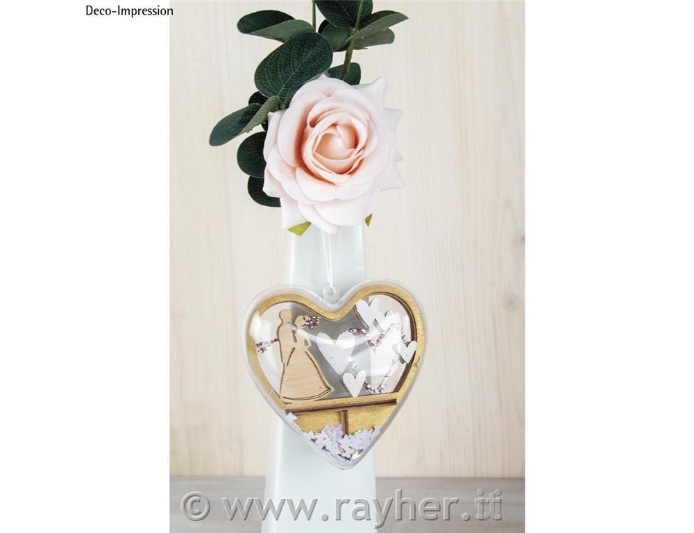 Lesen 3D izrez za 10cm "Poročni par" ,5-delni