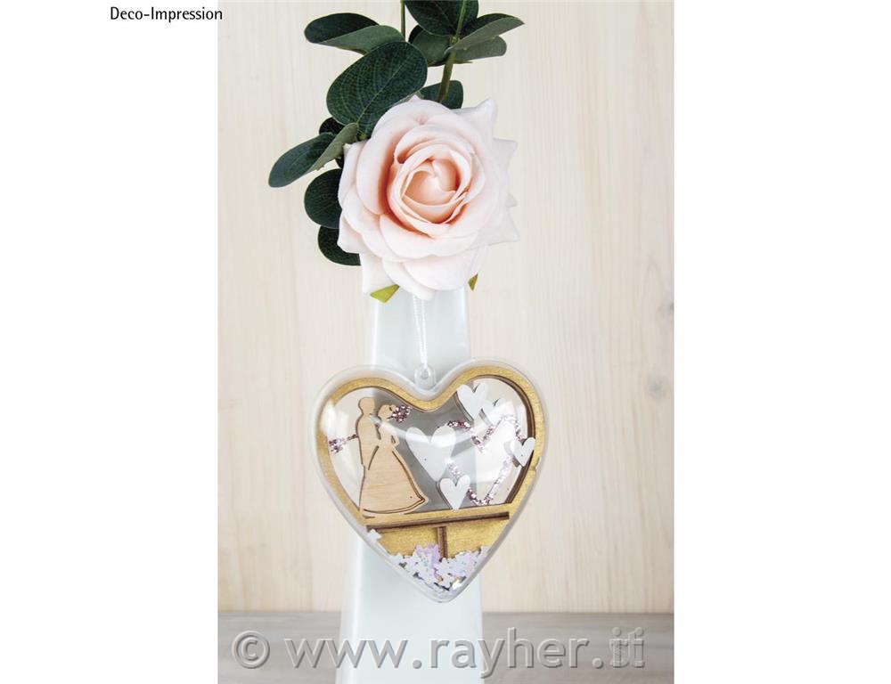 Lesen 3D izrez za 10cm "Poročni par" ,5-delni