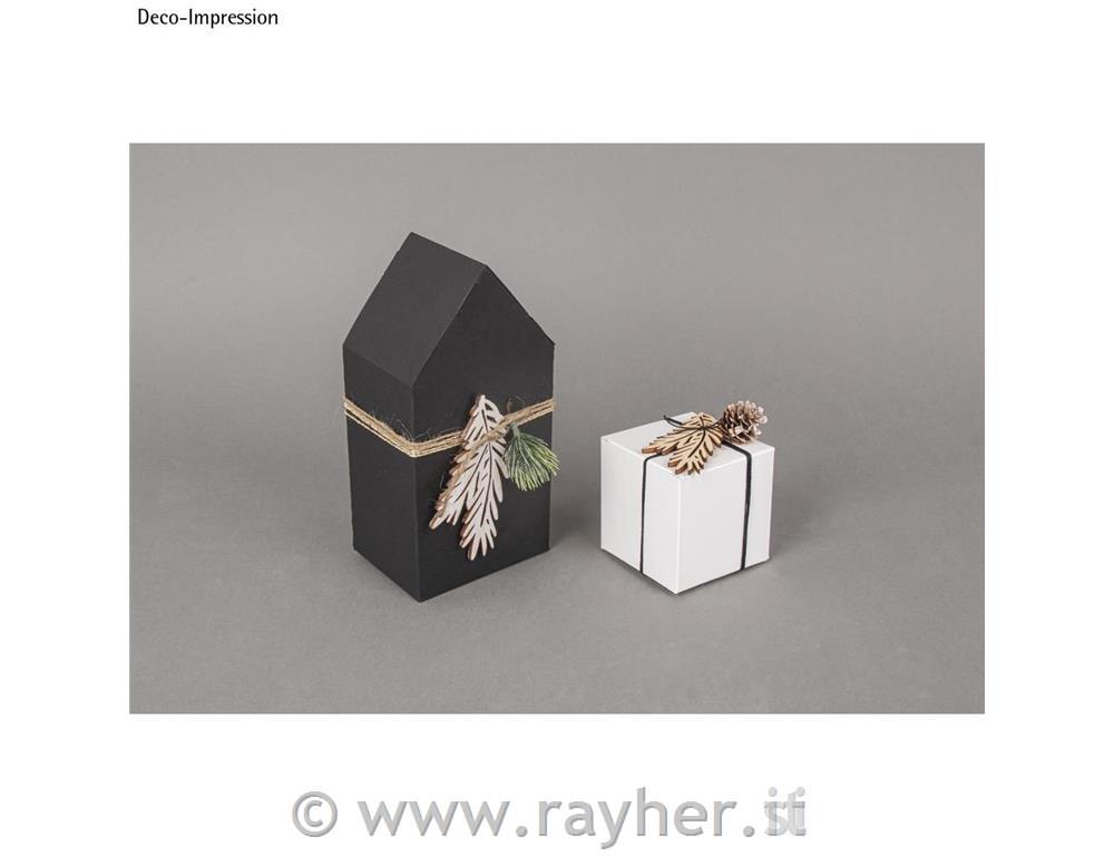 Leseni okraski, Vejice smreke, 8.7-13cm, 5 kosov