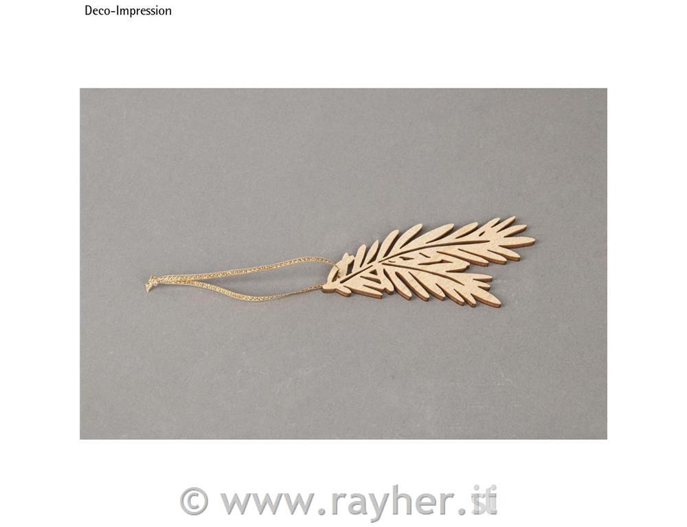 Leseni okraski, Vejice smreke, 8.7-13cm, 5 kosov