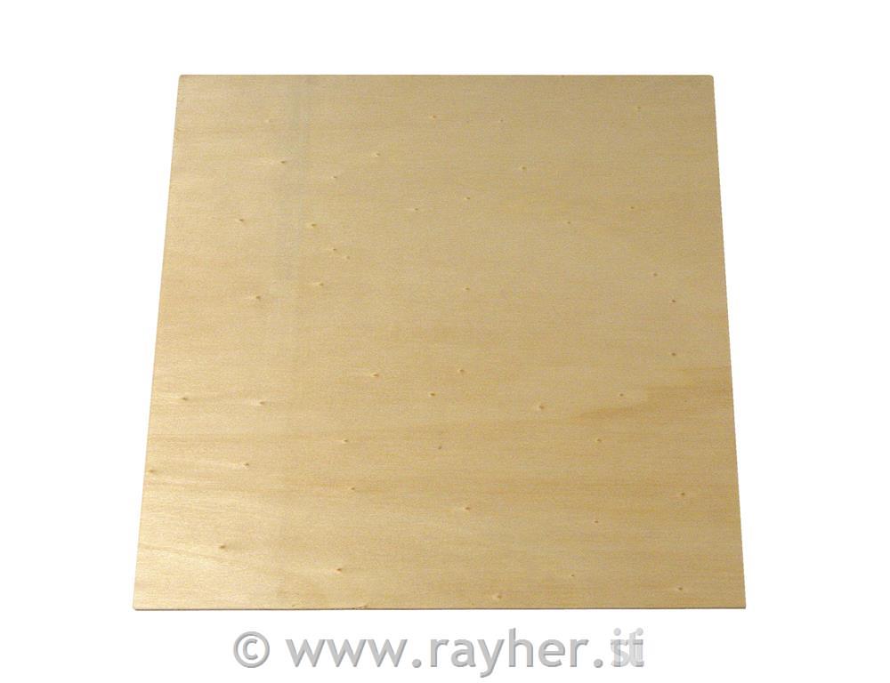 Tavoletta compensato200x200x4mm