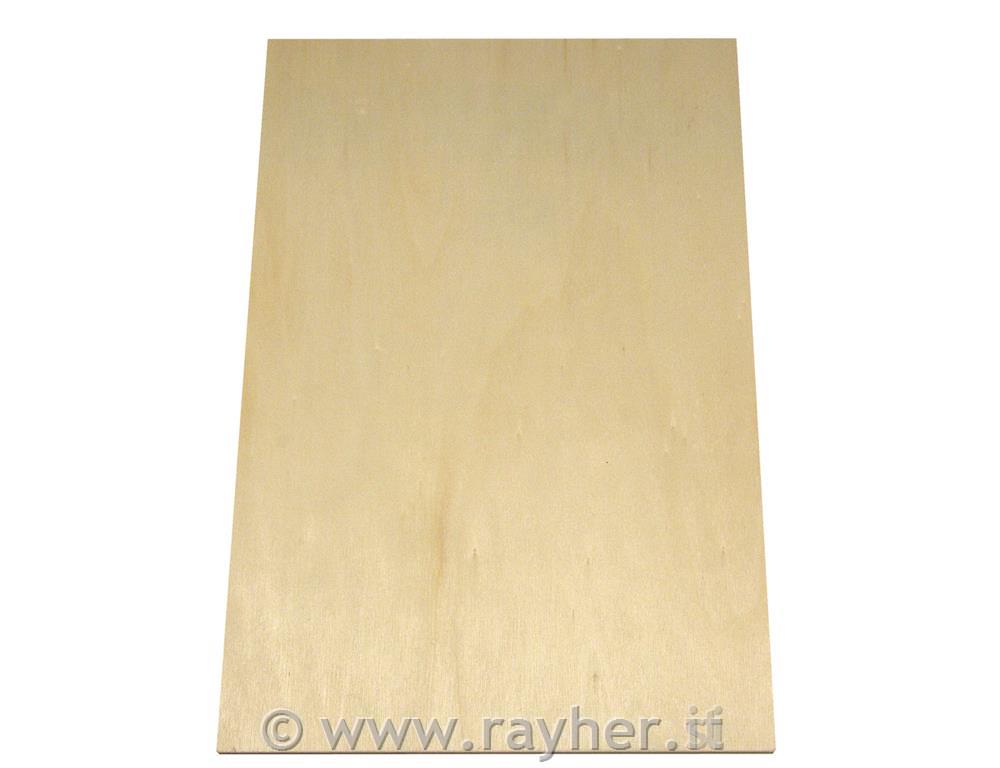 Tavola compensato300x200x4mm, bus.blis. 1pz