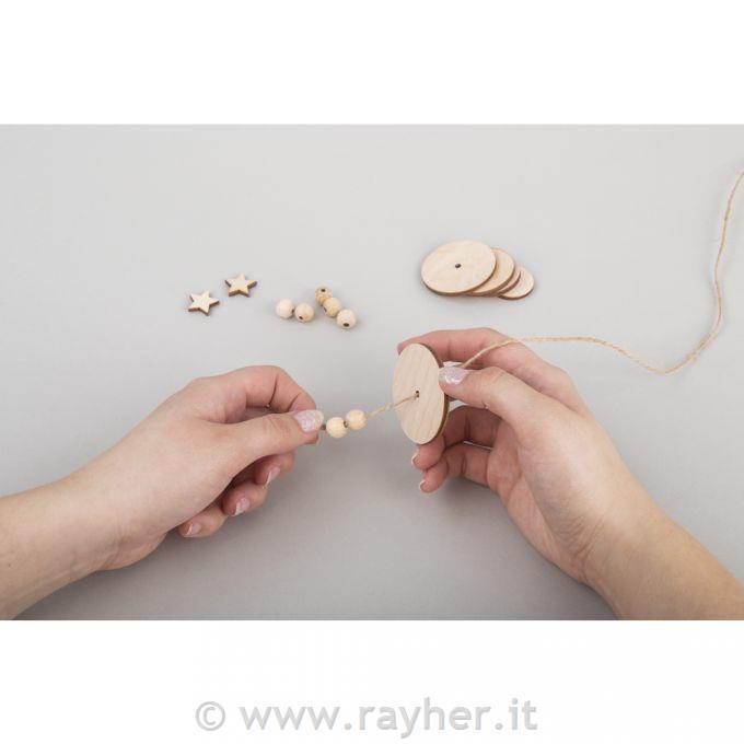 CK: Wood.tree pendant, FSCMixCredit4.7x4.7x22.5cm, box 4pcsnatural