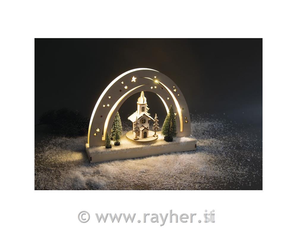 Lesena sestavljanka 3D, »Zvezdnato nebo«, vrtljivo,30x9x23cm