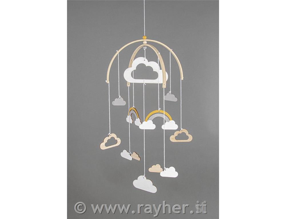 Mobile bambu, 2 fogli a 25 cm