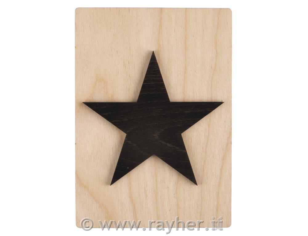 Lesen motiv Zvezda; 10,5x14,8cm