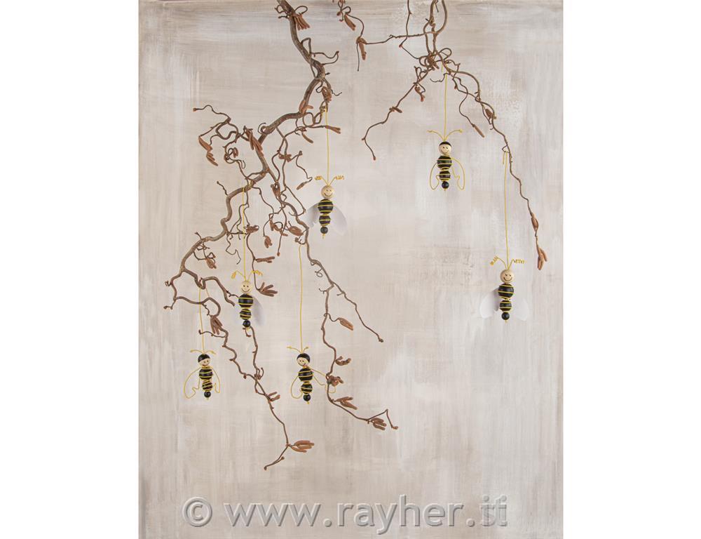 Set creativo, api, 6 api