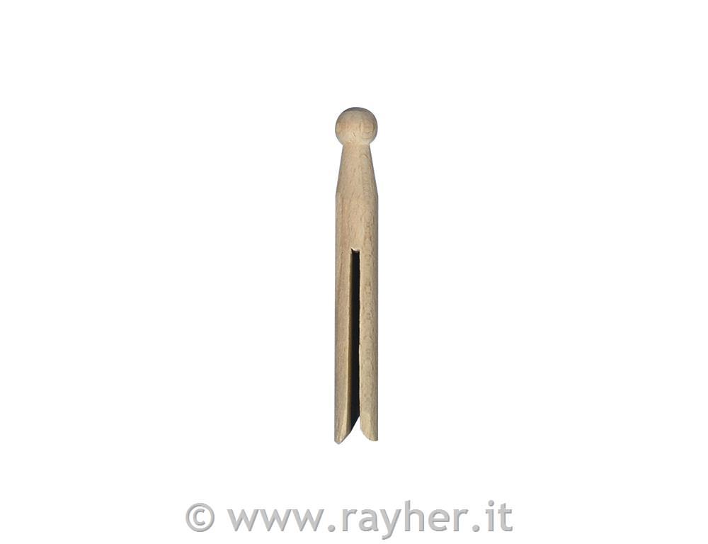 Mollette tonde, 11 cmbusta 50 pz