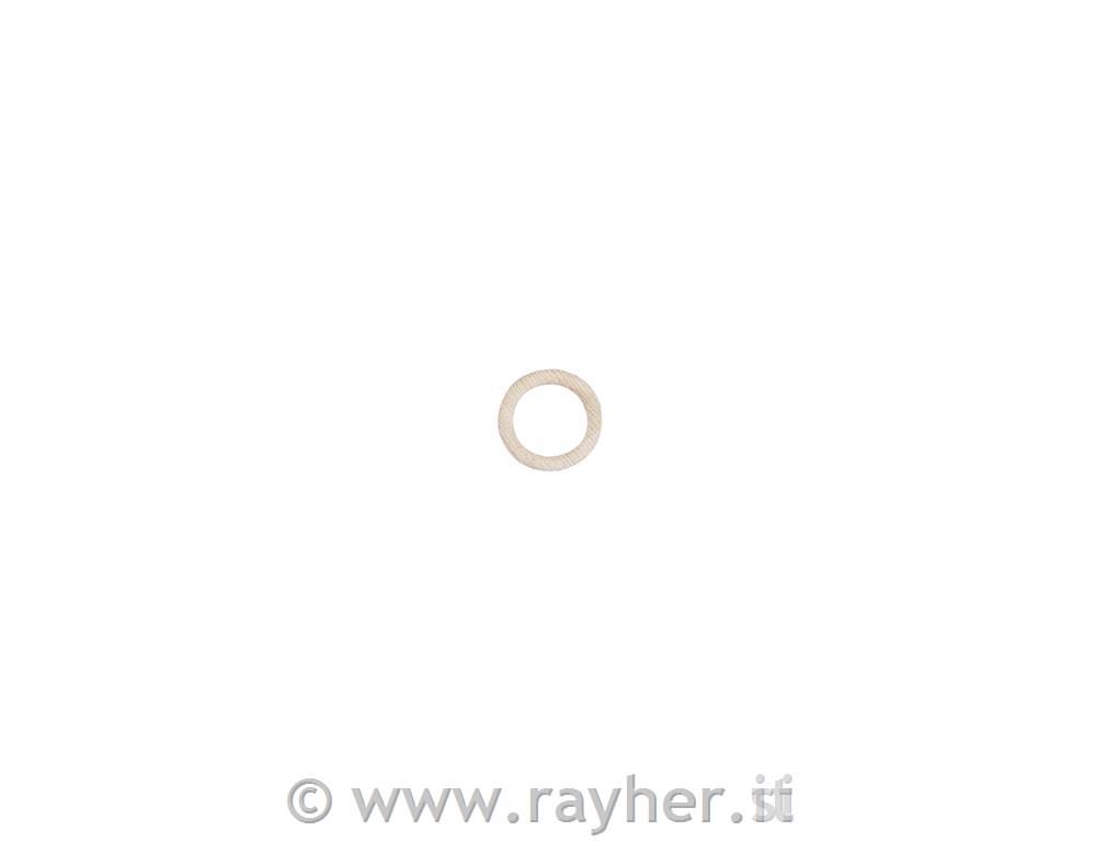 Wooden rings, raw, 5,5 cm o, in bulk