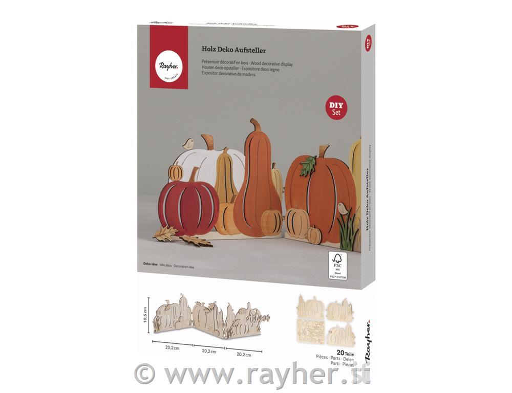 Lesena sestavljanka Buče 20 delna