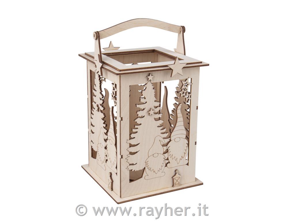 Sestavljanka lanterna Škratova dežela