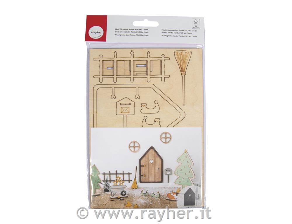 Wood.build.kit Gnome door Tomte
