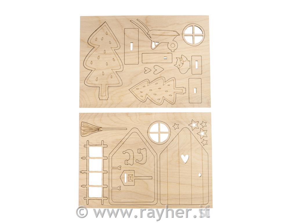 Wood.build.kit Gnome door Tomte